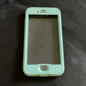 Light mint color iPhone case